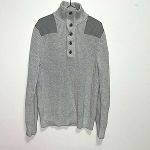 Banana Republic Gray Crew Neck Sweater